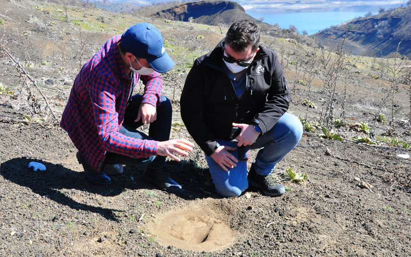 Yeri gizli tutuluyor! Manisa'da ortaya çıktı bu ayak izleri 5 bin yıllık - Resim: 4