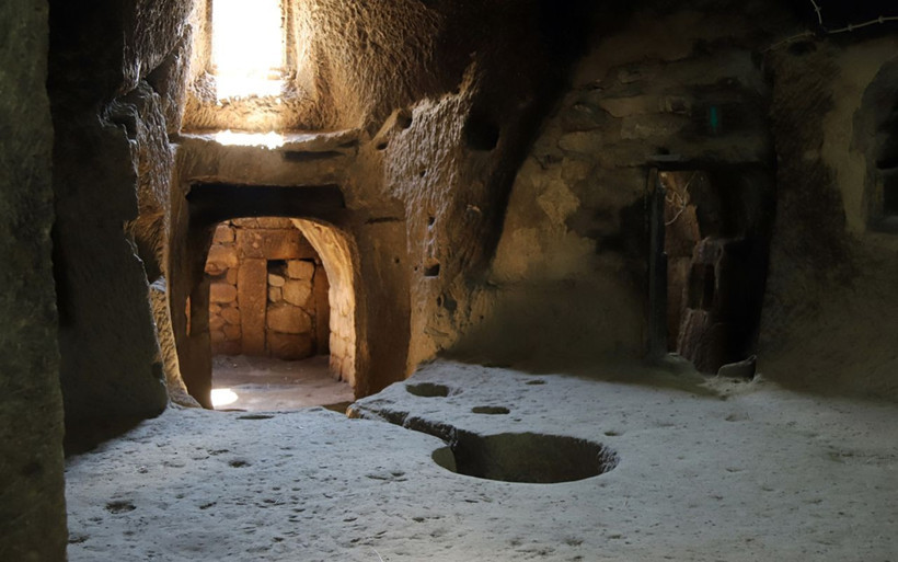 Manastır Vadisi'nde gizemli yer altı şehri! İçeride diğerlerinde olmayan bir şey var - Resim: 3