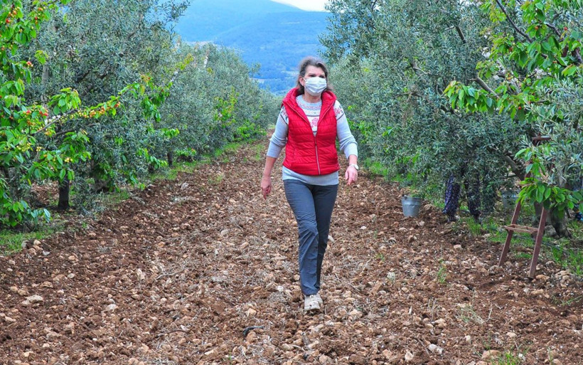 İstanbul yaramadı şehir hayatından kaçtı! Kadın girişimci Manisa'da 20 ton üretip satıyor - Resim: 4