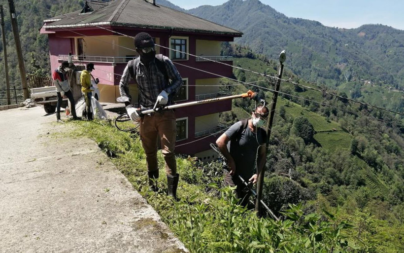 Gambiyalı çay işçileri bu sezon da Rize'de iş başında - Resim: 4