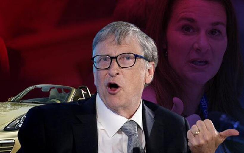 Bill Gates'in 'Aldatma taktiği' deşifre oldu! Altın renkli Porsche otomobil detayı - Resim: 1