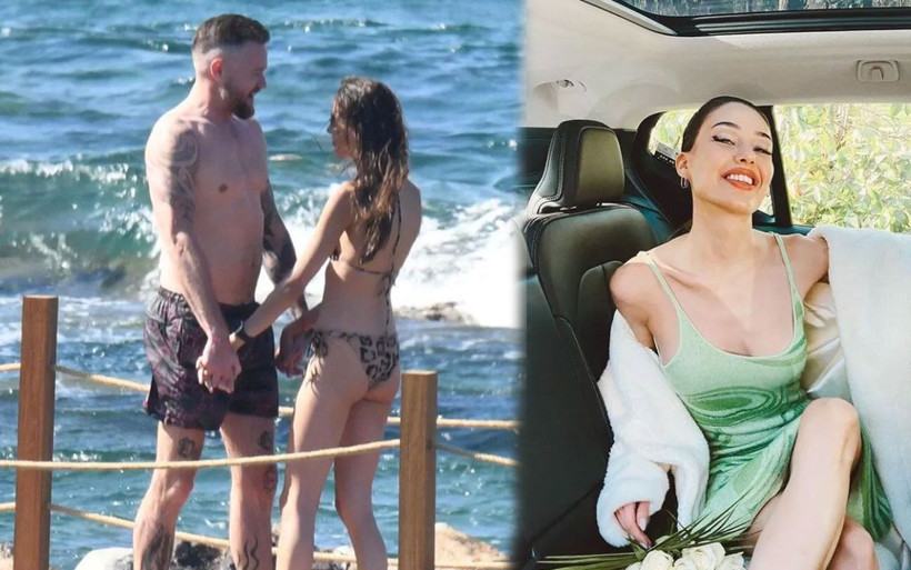 Dilan Çiçek Deniz İzlandalı sevgilisi Thor Saevarsson'ı öpmelere doyamadı! - Resim: 4