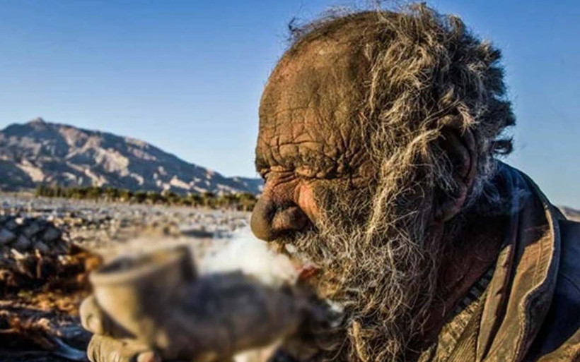 65 yıldır yıkanmayan adam! İranlı Amoo Hadji, dünyada tek bir şeyden zevk alıyor - Resim: 4