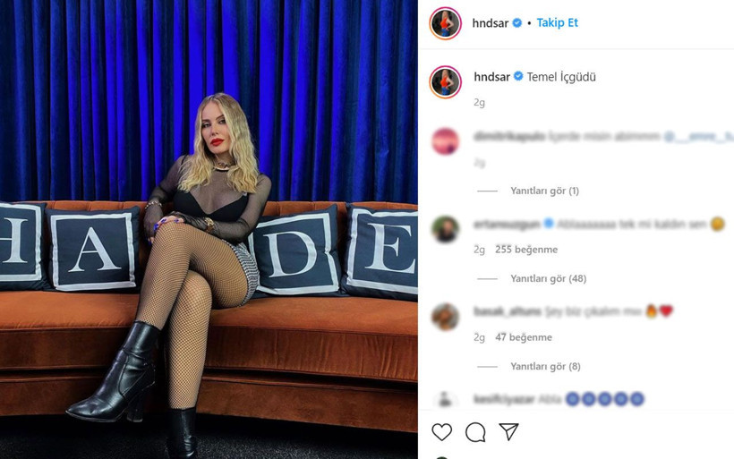 Hande Sarıoğlu'ndan olay 'Temel İçgüdü' pozu! Ertan Süzgün'e mesir macunu istedi - Resim: 2