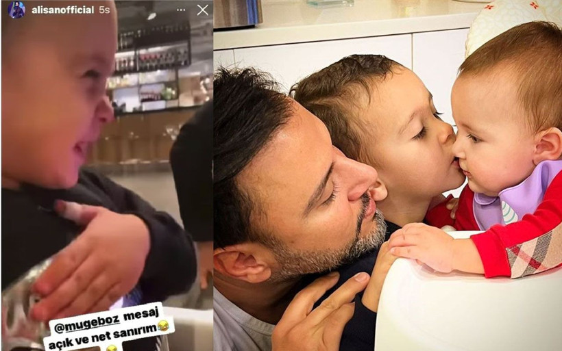 Alişan'ın oğlu Burak'ın Müge Boz'un kızı Vina'ya 'Benimsin' dediği videoya tepki yağdı - Resim: 3