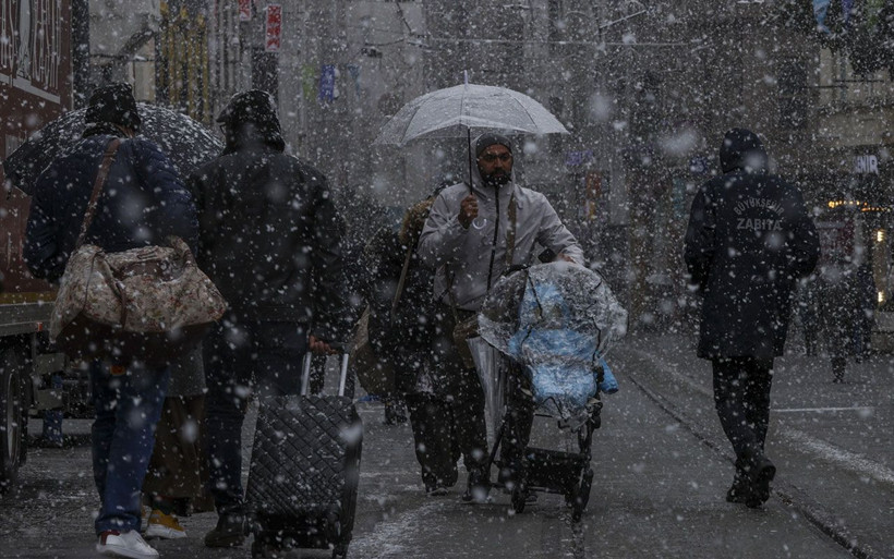 Kar yağışı 11 Mart cuma günü fena meteoroloji Ankara, İstanbul, Bursa, Konya dahil 38 şehri uyardı - Resim: 2