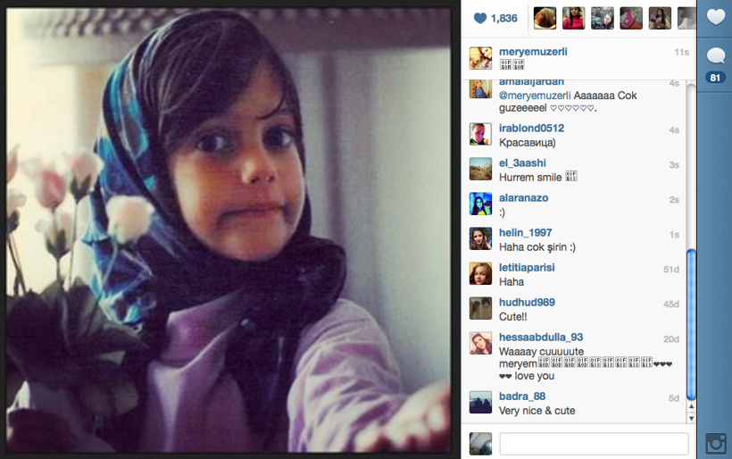 Hürrem'in çocukluğu ve Instagram'ı! - Resim: 1