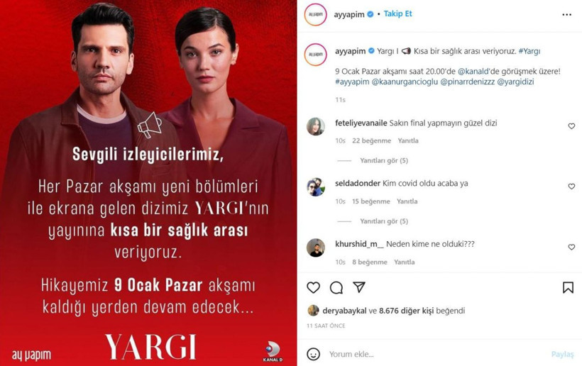 KANAL D Yargı Ceylin korona oldu dizinin 15. bölümü ne zaman Pınar Deniz ayrılıyor mu? - Resim: 3