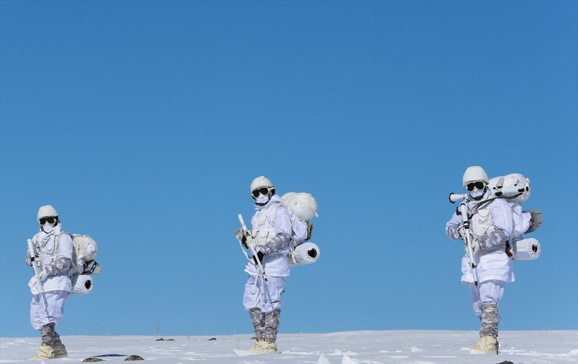 Kars'ta komandoların İglo evlerinden inanılmaz görüntü - Resim: 3