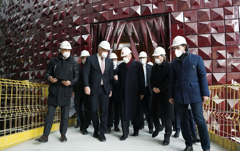 Cumhurbaşkanı Erdoğan, AKM ve Taksim Camii'nde incelemelerde bulundu - Resim: 4