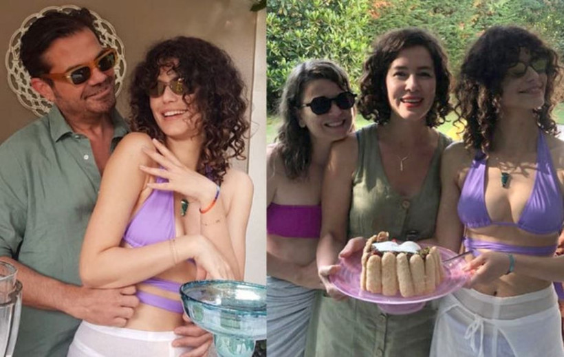 Beren Saat 'lila bikinisi'yle Instagram'ı salladı: 18'lik misin be! - Resim: 3