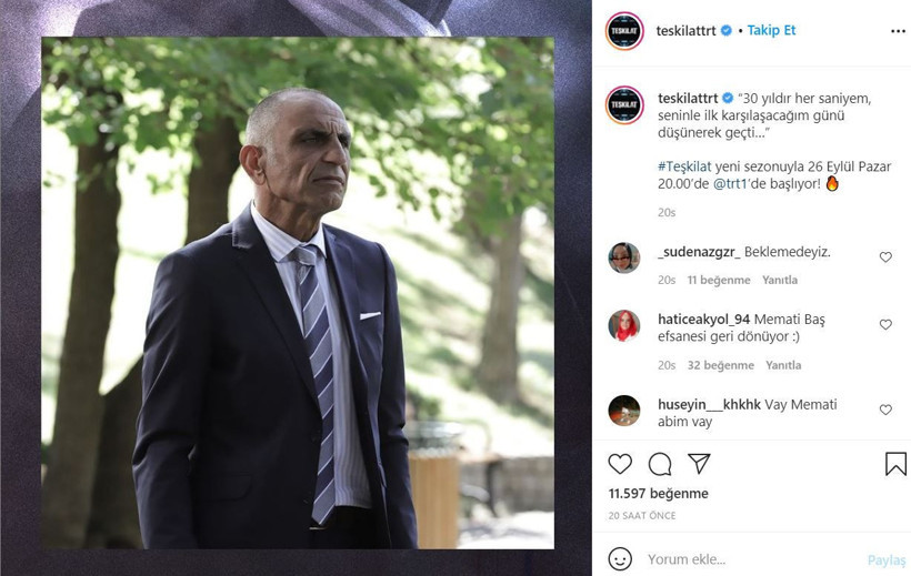 TRT1 Teşkilat 2. sezona bomba transferler: 'Memati' ve Maraşlı'nın Yavuz'u geliyor - Resim: 2