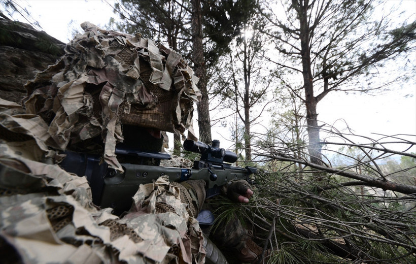 Afrin'de görüntülendi! Teröristler şimdi yandı - Resim: 4