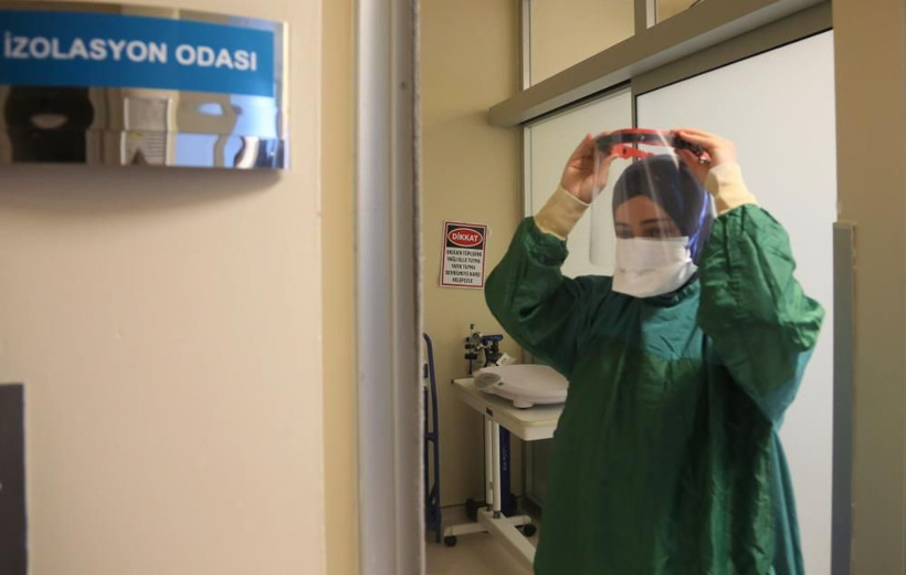 Kocaeli'de doğar doğmaz koronavirüse gözlerini açan bebekler görüntülendi - Resim: 3