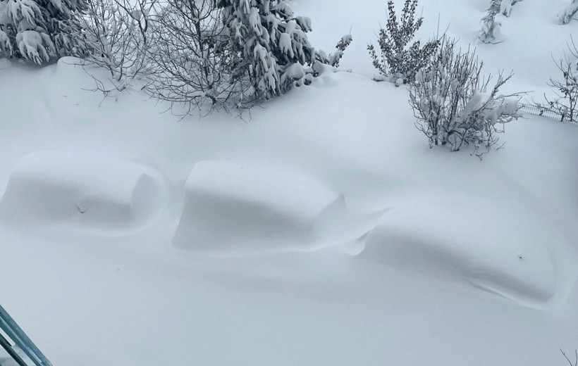Fotoğrafa iyi bakın! İnanılmaz hepsi kara gömüldü - Resim: 3