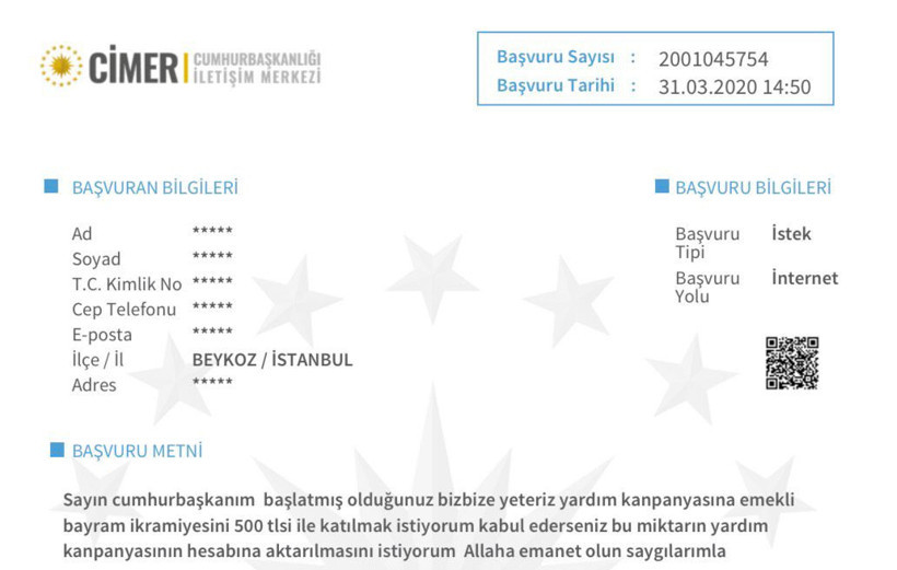 Fahrettin Altun dayanışma kampanyasına yapılan destekleri paylaştı - Resim: 3