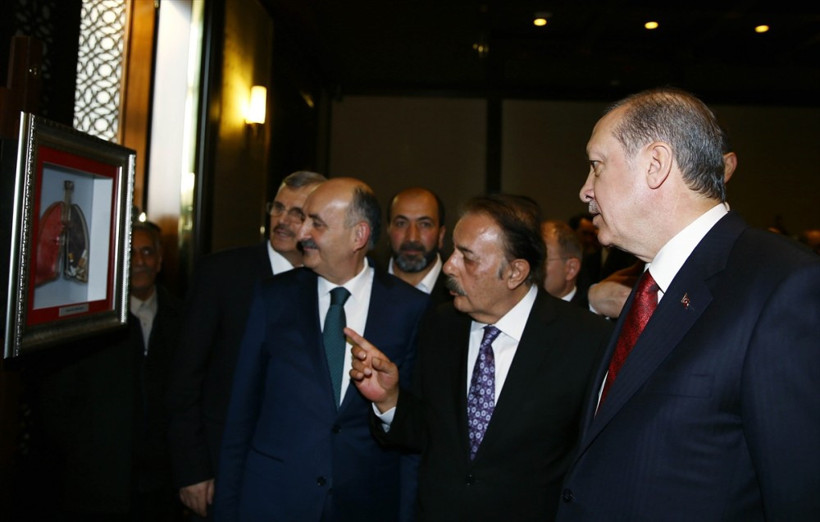 Erdoğan'ın verdiği resepsiyona katılan sürpriz isim! - Resim: 4