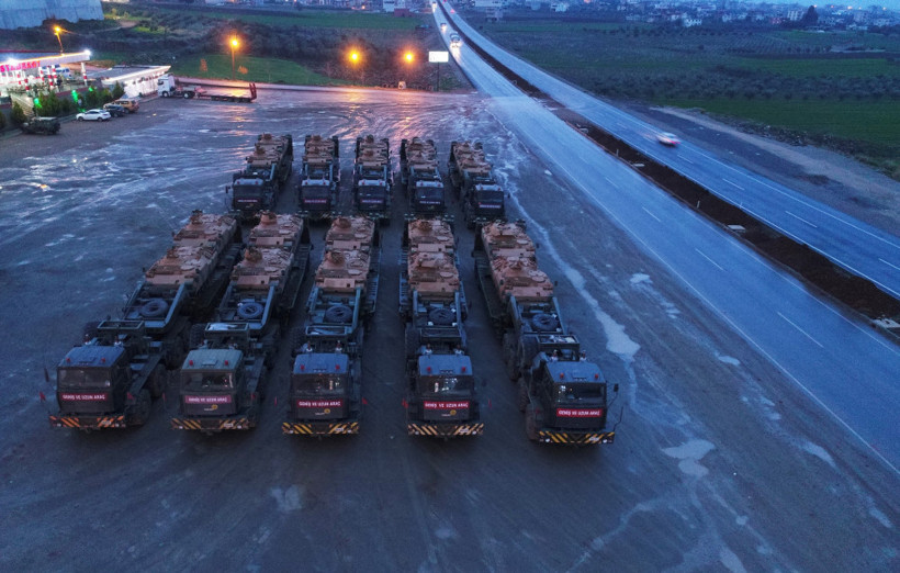 Çok sayıda zırhlı araç sınıra getirildi - Resim: 3