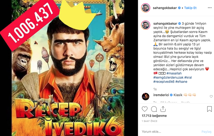 Recep İvedik 6 ne kadar izlendi? Boykot edilmişti Şahan Gökbakar duyurdu - Resim: 2