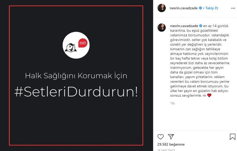 Fox TV Yasak Elma yıldızları Nesrin Cavadzade ve Eda Ece virüs isyanı çıkardı! - Resim: 3