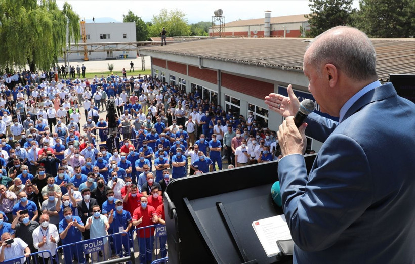Cumhurbaşkanı Erdoğan Tank Palet Fabrikası'nda - Resim: 3