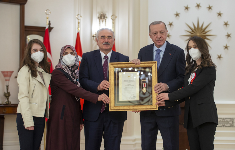 Afrin gazisi beratını almaya 2,5 yaşındaki oğluyla geldi duygulu anlar yaşandı - Resim: 2