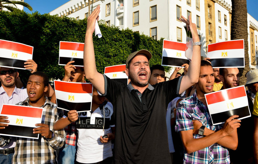 Fas'ta Mısır protestosu - Resim: 2