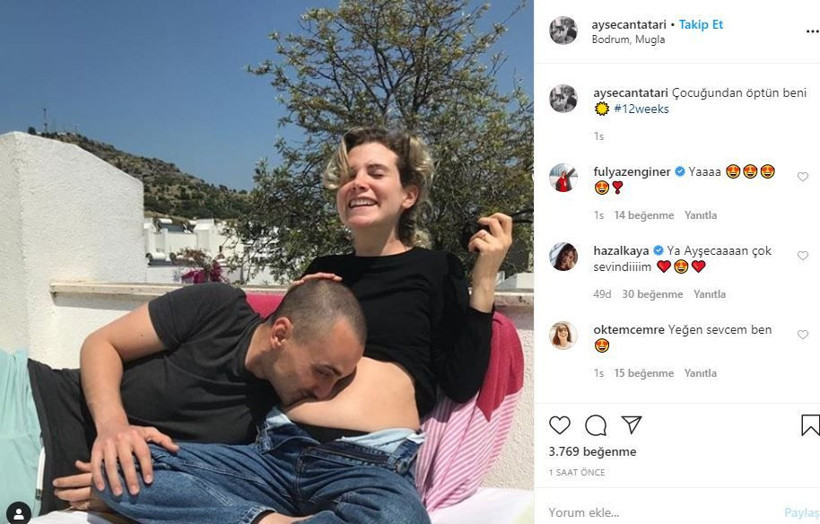 Çocuklar Duymasın'ın yıldızı Ayşecan Tatari ve eşi Ömer Edip Tepeli müjdeyi duyurdu! - Resim: 2