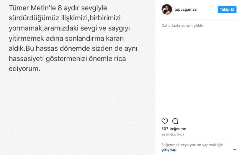 Gamze Topuz ve Tümer Metin ayrıldı sokak ortasında kavga etmişlerdi! - Resim: 3