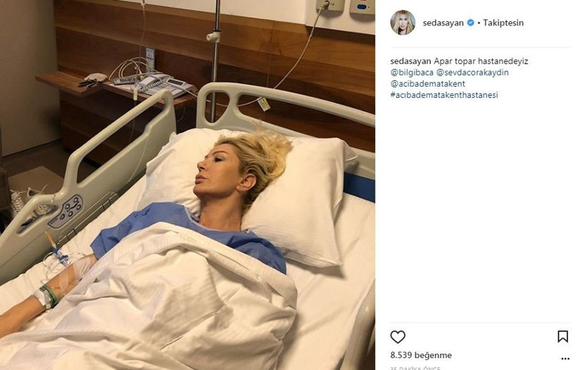 Seda Sayan 'apar topar' hastaneye kaldırıldı ameliyata alındı son durum! - Resim: 3