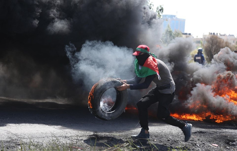 Gazze'de protestolar sürüyor - Resim: 1