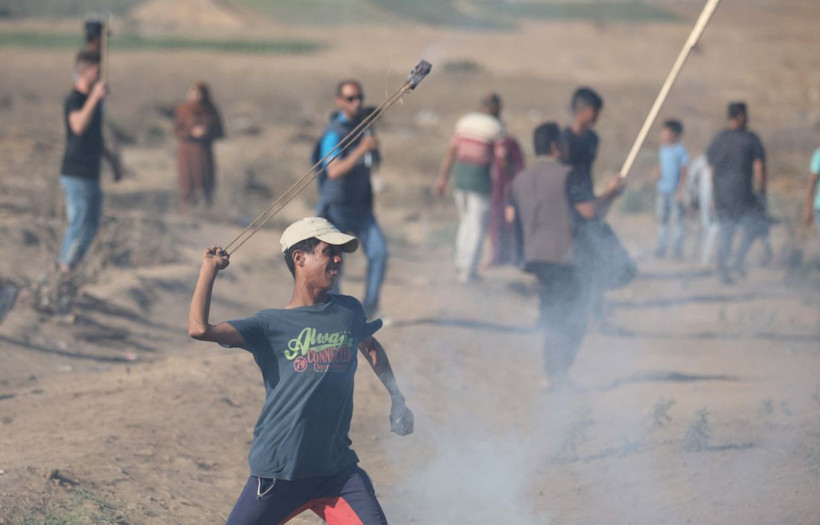 Gazze sınırındaki "Büyük Dönüş Yürüyüşü" gösterileri - Resim: 1