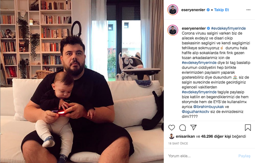 Eser Yenenler başlattı sosyal medyada akım haline geldi ünlüler katıldı - Resim: 3