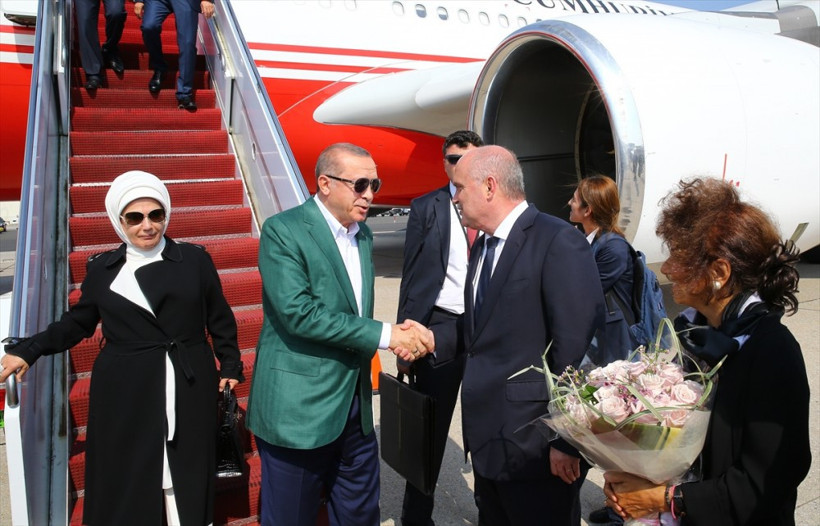 Erdoğan'a ABD'de coşkulu karşılama - Resim: 2