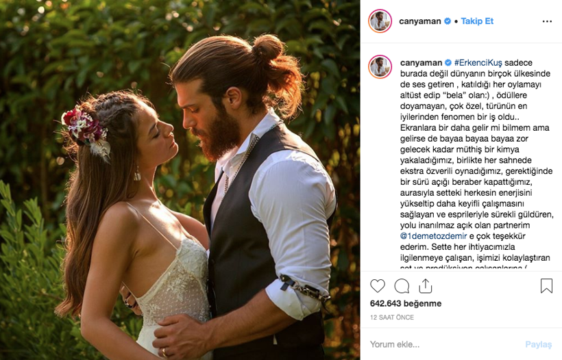 Demet Özdemir ve Can Yaman'dan barışma sinyali! Birbirlerine övgü yağdırdılar - Resim: 4