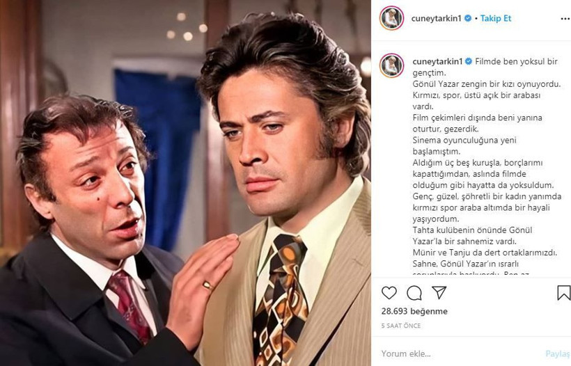 Cüneyt Arkın Münir Özkul'la anısını anlattı! Ağlayıp saçlarımı okşadı - Resim: 2