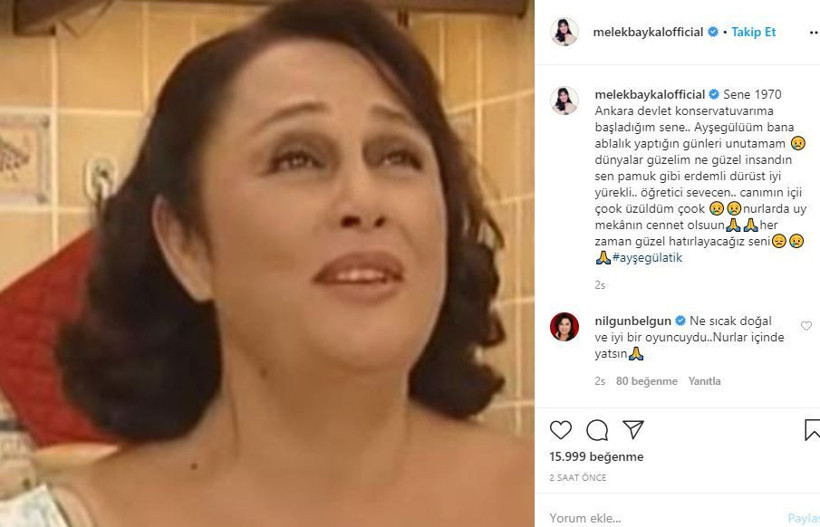 Ayşegül Atik'in vefatı ünlüleri yasa boğdu! Taziye mesajları yağdı - Resim: 4