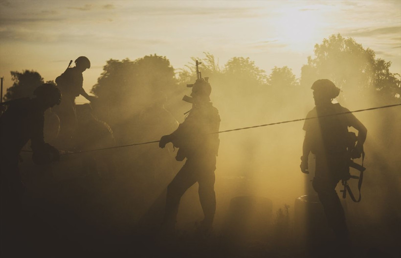 İşte Ukraynalı kadın askerler! Cephede görev almak için hazırlık yapıyorlar! - Resim: 1
