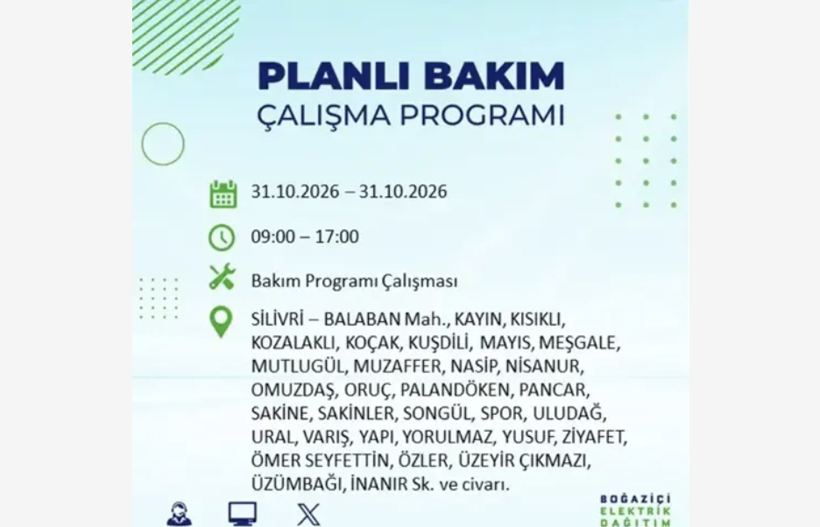 İstanbullular dikkat! Yarın kent resmen karanlığa gömülecek... - Resim: 6