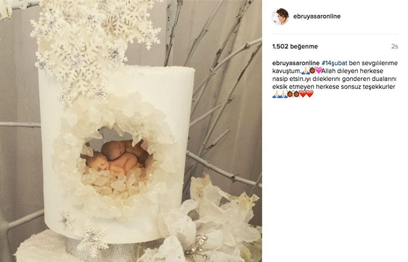 Ebru Yaşar'a unutulmayacak hediye ikizlere bakın! - Resim: 4