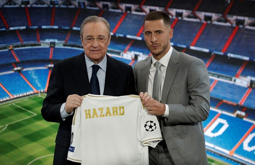 Real Madrid Eden Hazard'ı tanıttı yer yerinden oynadı - Resim: 3