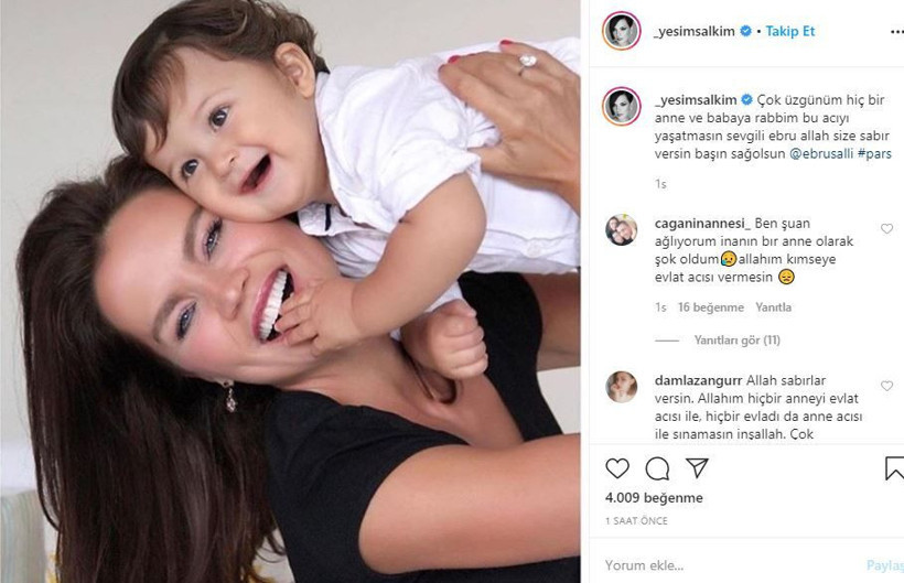 Ebru Şallı oğlu Pars'ı kaybetti! Ünlülerden taziye mesajları yağdı - Resim: 4