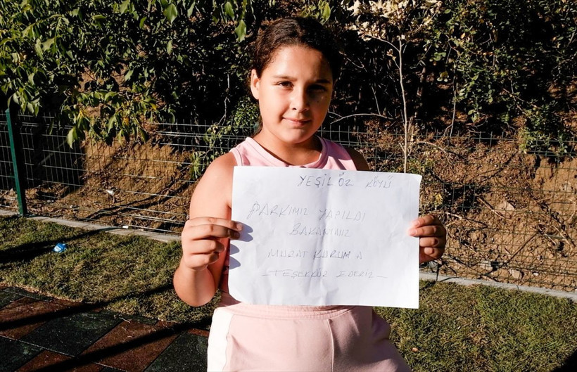 Bakan Murat Kurum talimat verdi, park için yürüyüş düzenleyen çocukların isteği gerçekleşti - Resim: 3