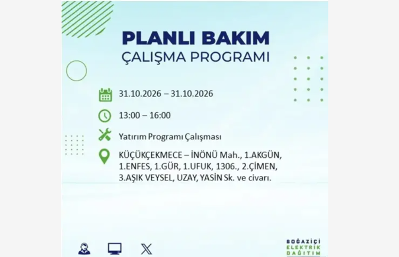 İstanbullular dikkat! Yarın kent resmen karanlığa gömülecek... - Resim: 16