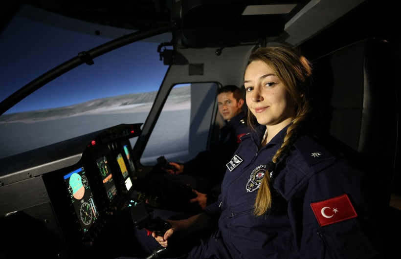 Emniyetin ilk kadın helikopter pilotunun yeni hedefi - Resim: 3