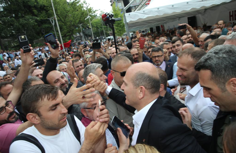 Süleyman Soylu'ya Trabzon'da sevgi seli - Resim: 3