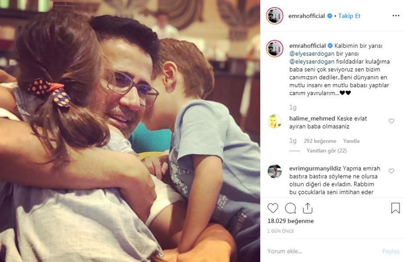 Şarkıcı Emrah çocuklarıyla fotoğraf paylaştı tepkiler ise gecikmedi - Resim: 2