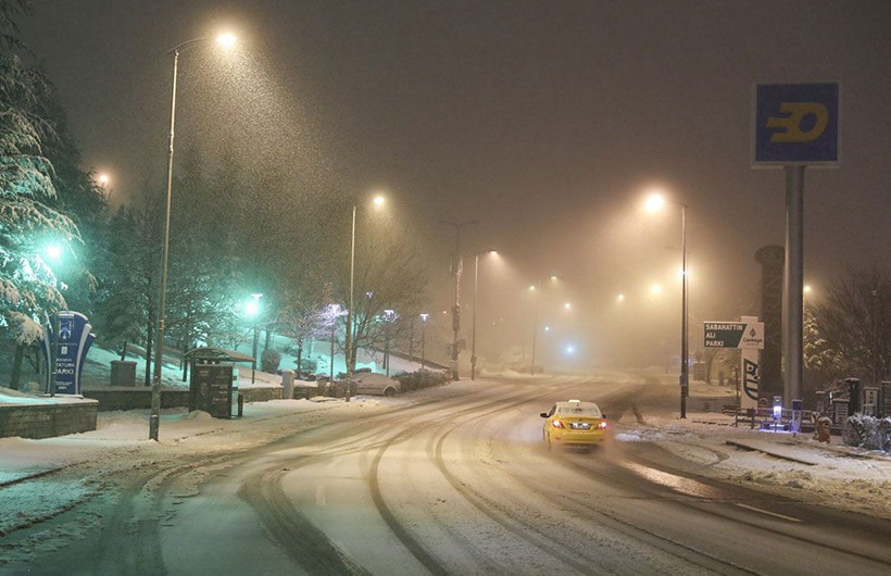 Ankara'da beklenen kar yağışı başladı! Başkentlilere özel araçlarınızla yola çıkmayın çağrısı - Resim: 3