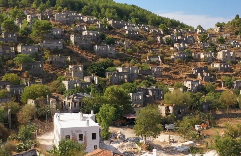 Muğla'daki hayalet köyün sırrı şaşırttı 62 yıldır kimseler yaşamıyor - Resim: 1