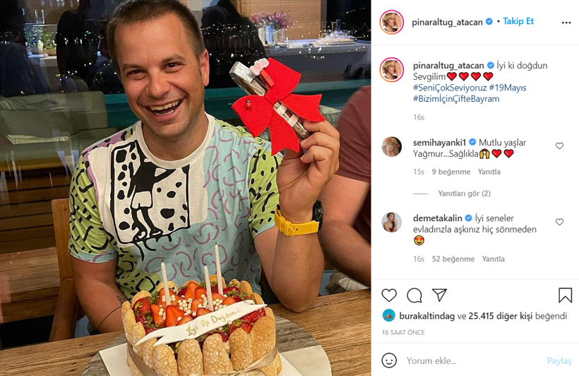 Pınar Altuğ eşi Yağmur Atacan'ın yeni yaşını kutladı! 'İyi ki doğdun sevgilim' - Resim: 3